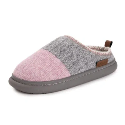 Muk Luks Rye Clog Slipper In Pink