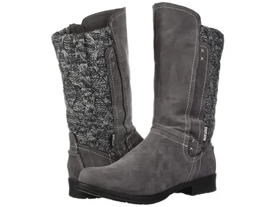 Muk Luks S Women's Casey Boots Fashion Women's Boots Grey: 11 Medium, Synthetic In Gray