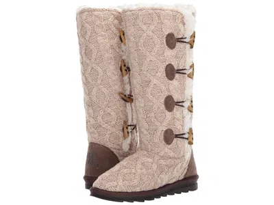 Muk Luks S Women's Felicity Boots Fashion, Medium Women's Boots Beige: 9 Medium, Synthetic In Multi