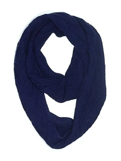 Pre-owned Muk Luks Scarf In Blue