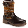 Muk Luks Scarlett Womens Pattern Man Made Ankle Boots