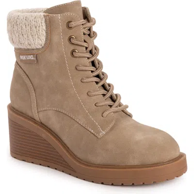 Muk Luks Sky Solange Boot In Taupe