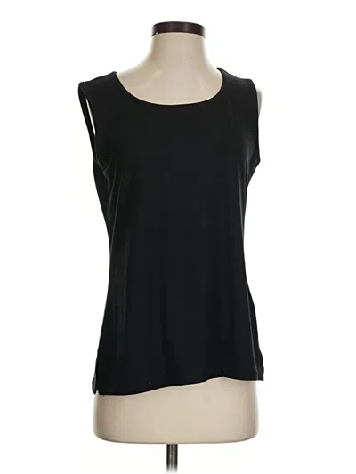 Pre-owned Muk Luks Sleeveless T-shirt In Black