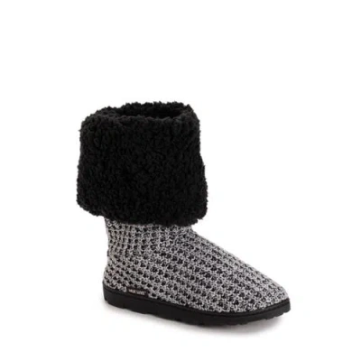 Muk Luks Tabbi Toggle Slipper Boot In Multi
