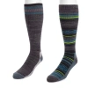 Muk Luks Tall Compression Socks 2 Pair Pack In Multi