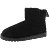 Muk Luks Tatum Womens Faux Suede Warm Booties