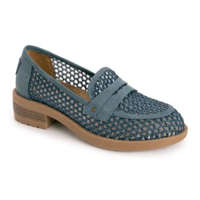 Muk Luks Vania Loafer In Blue