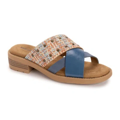 Muk Luks Vittoria Sandal In Multi