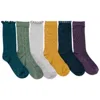 Muk Luks Whisper Soft Crew Socks 6 Pair Pack In Multi