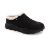 Muk Luks Whitley Mule Womens Round Closed Toe Mules In Black