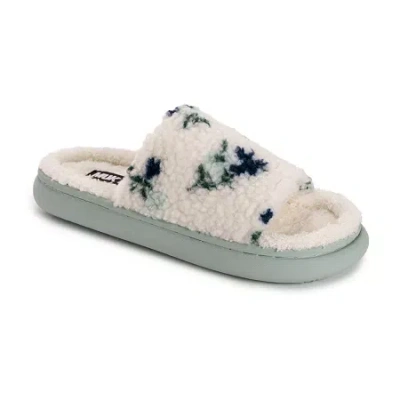 Muk Luks Women's Marsai Slide Slip On Slipper Womens Memory Foam Slip-on Slippers In Multi