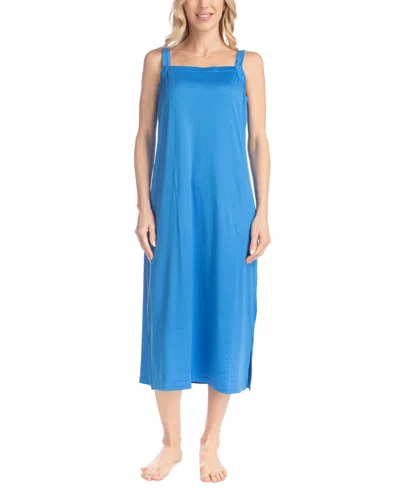 Muk Luks Women's Square-neck Slip Nightgown