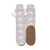 Muk Luks Womens 1 Pair Slipper Socks In Gray
