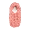 Muk Luks Womens 1 Pair Slipper Socks In Pink