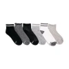 Muk Luks Dream Step Mini Crew Socks 6 Pair Pack In Multi