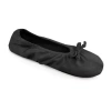 Muk Luks Womens Ballerina Slippers In Black