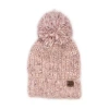 Muk Luks Womens Beanie In Pink