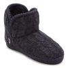 Muk Luks Womens Bootie Slippers In Blue
