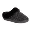 Muk Luks Womens Clog Slippers In Black