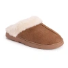 Muk Luks Womens Clog Slippers In Brown