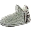 Muk Luks Womens Crochet Polyester Slide Slippers In Grey
