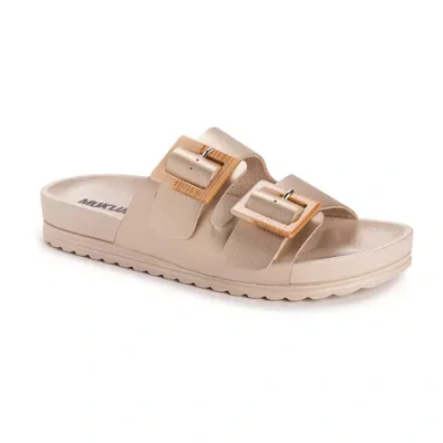 Muk Luks Womens Grand Cayman Flat Sandals In Multi
