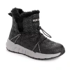 Muk Luks Womens Jasmine Jade Flat Heel Winter Boots In Black