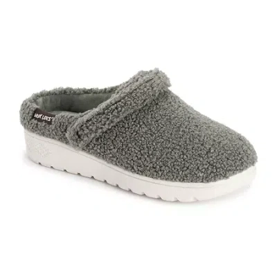 Muk Luks Womens Memory Foam Clog Slippers In Multi