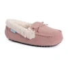 Muk Luks Womens Moccasin Slippers In Pink