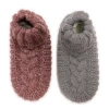 Muk Luks Womens Multi-pack 2 Pair Slipper Socks In Pink