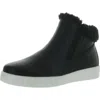 Muk Luks Womens Slip On Round Toe Ankle Boots In Black