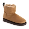 Muk Luks Womens Tatum Flat Heel Winter Boots In Brown