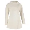 Mulberry 2015 Embroidered Coat In Cream Wool In White