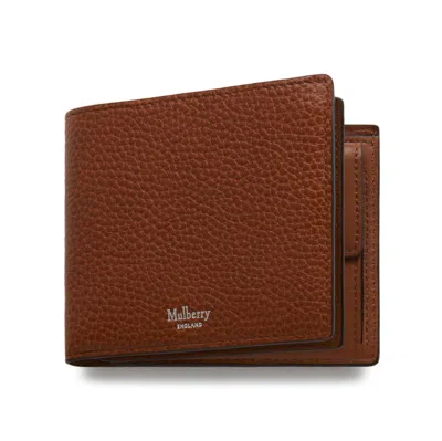 Mulberry 8 Card Wallet Scg In Brown