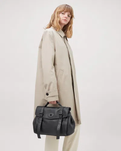 Mulberry Alexa Black Heavy Grain Leather