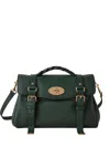 Mulberry Alexa Braided-handle Shoulder Bag In Green