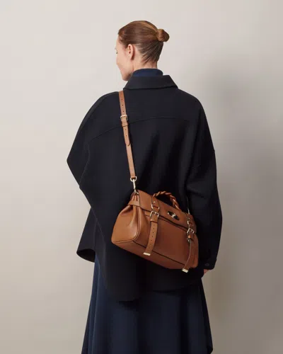 Mulberry Alexa Chestnut Heavy Grain