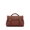 Mulberry Alexa Heavy Grain In Brown