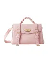 Mulberry Mini Alexa Leather Satchel In Pink