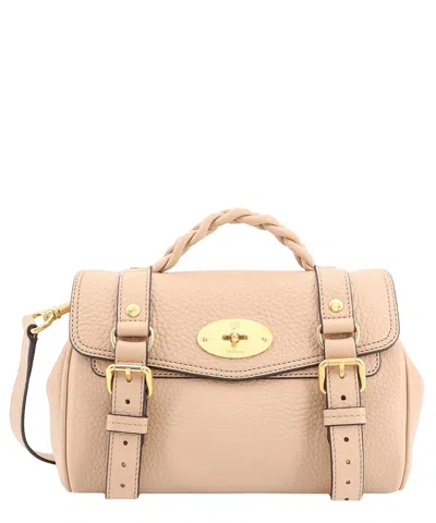 Mulberry Alexa Mini Handbag In Beige