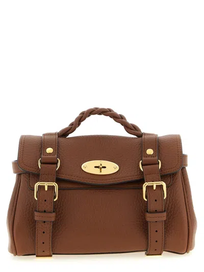 Mulberry Alexa Mini Handbag In Brown