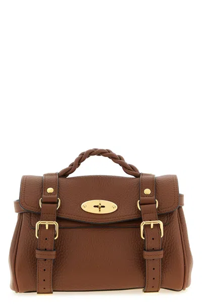 Mulberry 'alexa' Mini Handbag In Brown