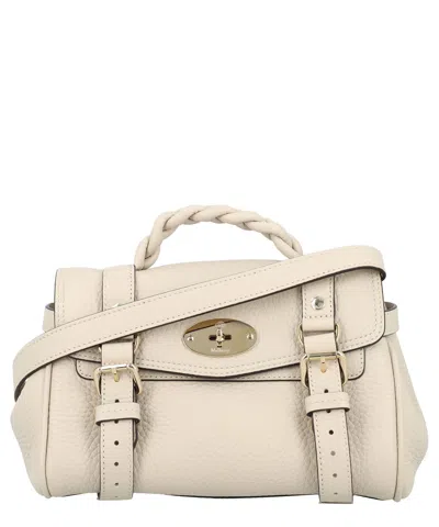 Mulberry Alexa Mini Handbag In White