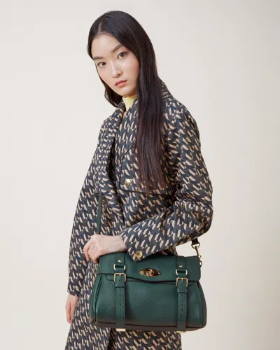 Mulberry Alexa  Green Heavy Grain