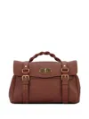 Mulberry Brown Alexa Satchel
