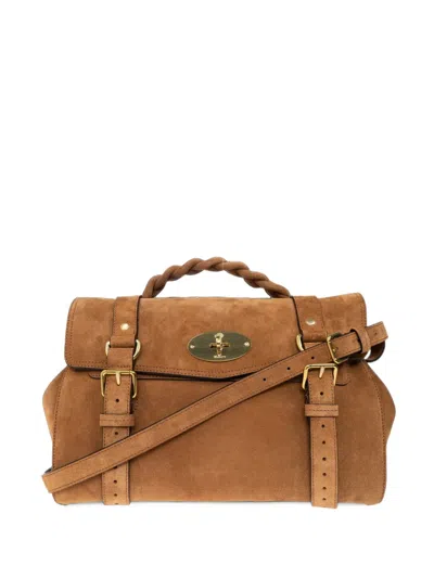 Mulberry Alexa Tote Bag In Brown