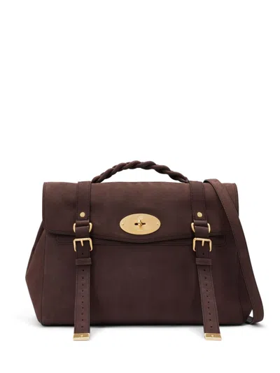 Mulberry Alexa Tote Bag In Brown