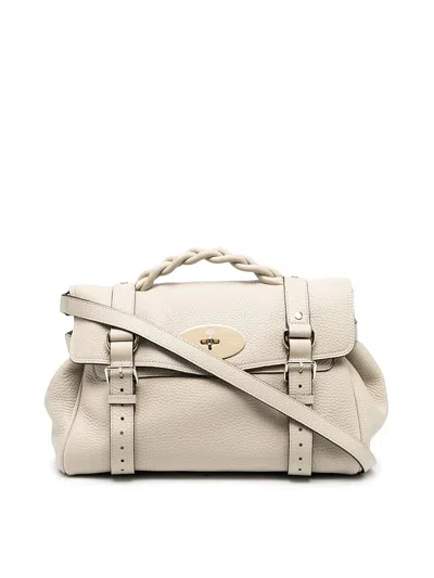 Mulberry Alexa Tote In Neutral