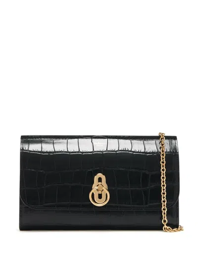 Mulberry Amberly Clutch In Schwarz