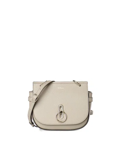 Mulberry Amberley Leather Bag In Neutral